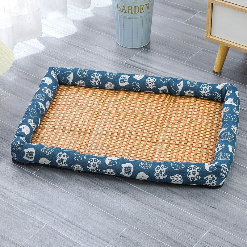(Pet Time)Pet ice mat summer cat and dog pet mat pet nest mat