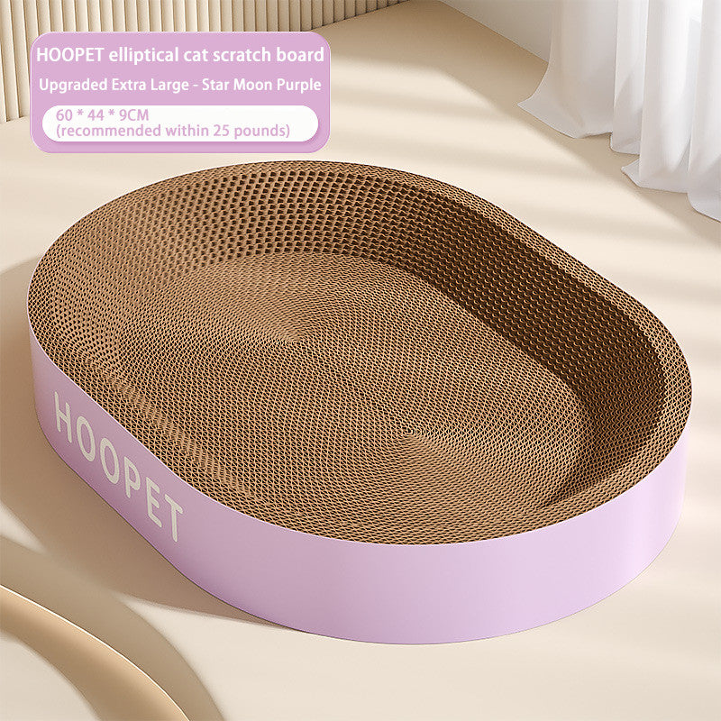 (Pet Time)Cat scratch board nest Wear resistant and non shedding corrugated paper cat scratch board Cat paw grinding