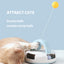 PetTime gravity table tennis cat toy with colorful game board and a hanging catnip ball for feline entertainment.