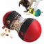 PetTime rolling food training dog toy with adjustable compartments for interactive feeding and mental stimulation.