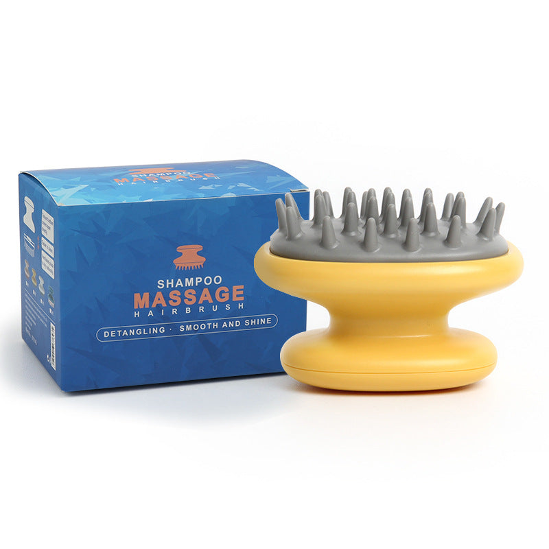 PetTime Pet Shower Beauty Massage Brush with soft bristles for gentle bathing and grooming of cats and dogs.