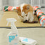 PetTime pet disinfection spray bottle with nozzle, showing the spray product for sanitizing pets and their environments.