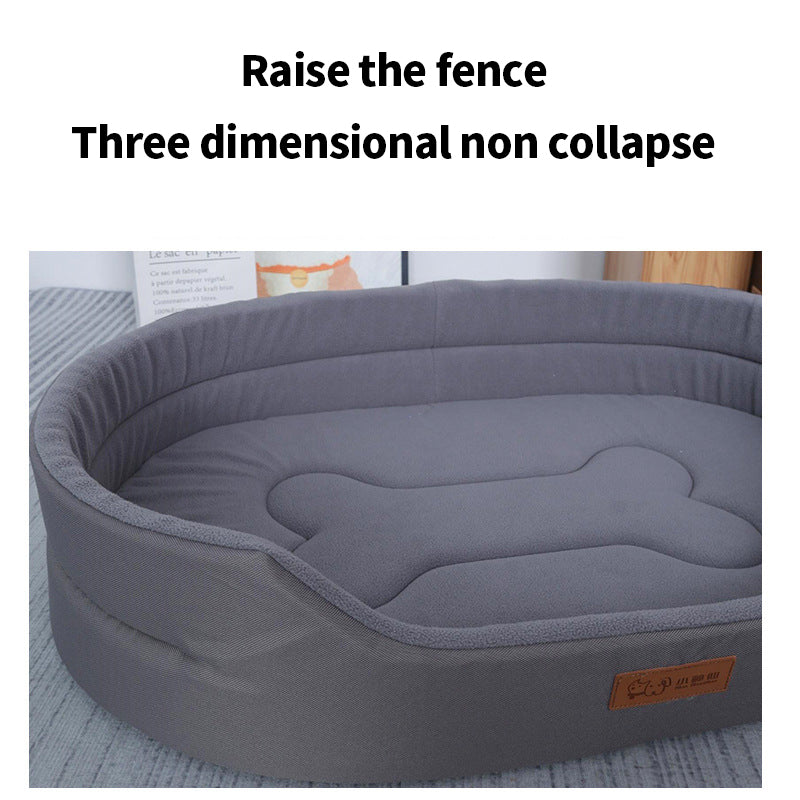 PetTime dog moisture-proof and bite-resistant sleeping pad showing a soft, durable surface designed for pet comfort and protection.