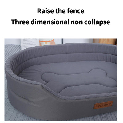 PetTime dog moisture-proof and bite-resistant sleeping pad showing a soft, durable surface designed for pet comfort and protection.
