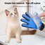PetTime pet massage shower gloves with soft silicone bristles for gentle grooming and bathing of cats and dogs.