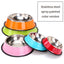 PetTime stainless steel pet bowl with a wide, shallow design, perfect for dogs or cats, shown on a clean surface.