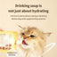 PetTime NEKU Cat Nutritional Chicken Broth pouch with a colorful label and a clear image of the cat broth product.