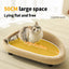 PetTime sisal cat scratching board and bed with a cozy fabric cushion, designed for feline comfort and play.