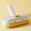 PetTime double-sided pet hair removal brush with textured surfaces for effective fur removal from furniture and clothing