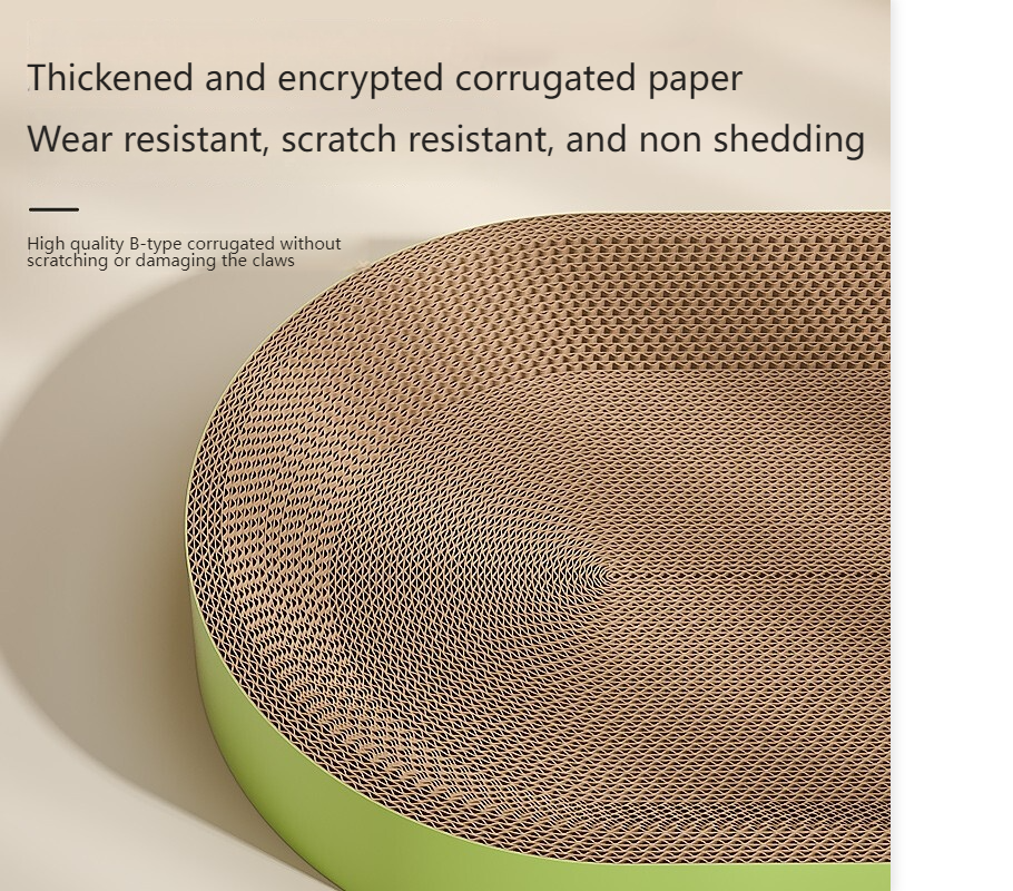 PetTime cat scratch board nest with sisal surface and cozy hideaway for scratching and resting.