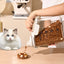 PetTime moisture resistant pet food storage bucket with lid, featuring a clear plastic body and secure sealing for fresh pet food.