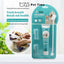 PetTime pet toothpaste and toothbrush set with a toothbrush and tube of pet-safe toothpaste on a white background.