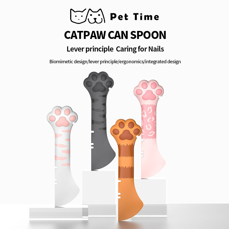 PetTime Pet Can Spoon Lid Can Opener with ergonomic handle and adjustable mechanism for easy opening of canned pet food.