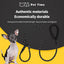 PetTime nylon elastic traction rope for dogs, showing a close-up of the durable leash with adjustable elastic section.