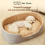 PetTime four season pet bed with soft cushions and cozy design, suitable for year-round comfort for small dogs or cats.