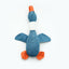 PetTime dog squeaky plush chew toy shaped like a duck, soft and durable for playful chewing and squeaking fun.