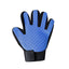 PetTime pet massage shower gloves with soft bristles for gentle grooming and bathing of cats and dogs.