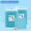 Disposable Pet Training Pads by PetTime, showing six absorbent training pads with waterproof backing for indoor puppy training.