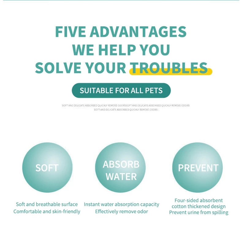 Disposable Pet Training Pads by PetTime, absorbent training pads designed for easy use and indoor pet accidents.
