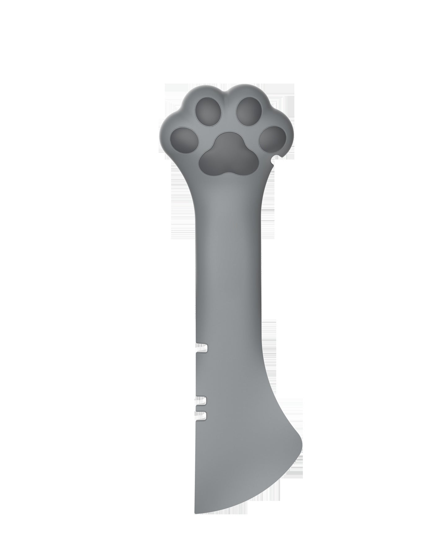 PetTime Pet Can Spoon Lid Can Opener showing a hand opening a tin can with a specialized lid opener for pet food.