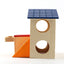 PetTime hamster double decker wooden house with multiple levels and cozy interior for small pets.