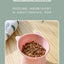 PetTime high feet cat and dog bowl with elevated design, featuring a ceramic bowl on a raised stand for comfortable feeding.