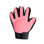 PetTime pet massage shower gloves with soft bristles for gentle grooming and bathing of dogs and cats.