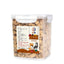 Freeze-dried pet snacks bucket with raw bone meat by PetTime, showcasing a variety of crunchy, natural dog treats in the bucket.
