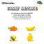 PetTime Qmonster Banana pet toy designed for dogs, featuring a soft, plush banana shape for chewing and play.