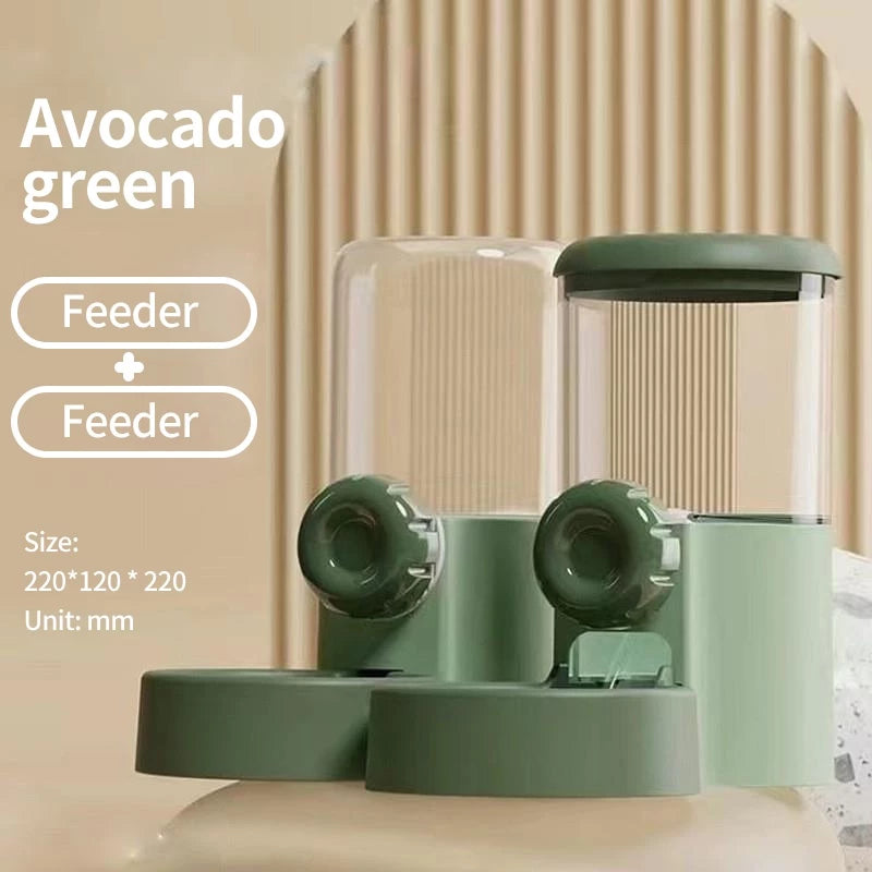 PetTime Pet Automatic Hanging Cage Water Dispenser with water reservoir and hanging attachment for bird or small pet cage.