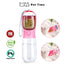 PetTime outdoor 2-in-1 pet water bottle with built-in bowl for easy hydration during walks or outdoor activities.