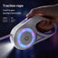 PetTime dog traction rope with automatic telescopic light for walking, featuring adjustable length and illuminated handle.