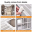 Fully enclosed PetTime cat litter box with secure door and ventilation for clean, private litter space for cats.