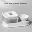 PetTime multifunctional automatic water dispenser for pets, showing a sleek water fountain with a drinking bowl and filtration system.
