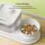 PetTime multifunctional automatic water dispenser for pets, showing the sleek water bowl with flowing water and digital controls.
