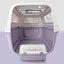 Portable PetTime cat cage with metal bars and door, designed for easy transport and secure containment of cats.