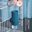 PetTime automatic pet hanging water dispenser with clear water reservoir and attached spout for easy hydration.