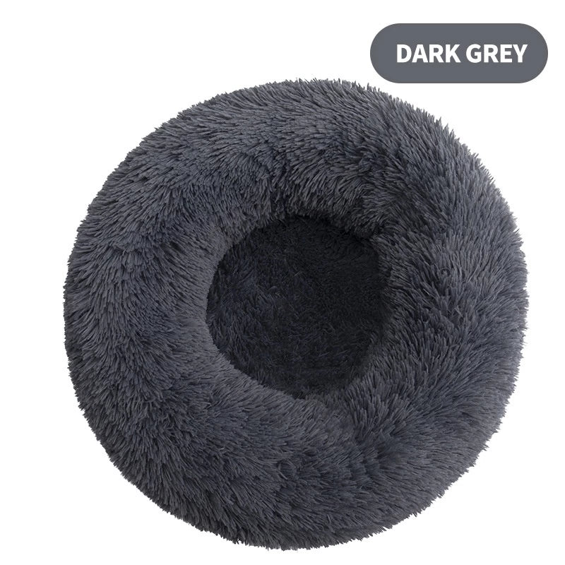 Soft plush pet nest mattress for dogs and cats, cozy and cushioned by PetTime, ideal for comfortable naps and rest.