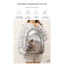 PetTime pet space capsule portable bag with mesh sides and adjustable straps for traveling with small pets.