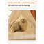 PetTime washable triangle cat tent showing a cozy, foldable fabric tent with a triangular shape and entrance for cats.