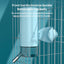 PetTime automatic hanging pet water dispenser showing a clear water container and hanging design for easy access.