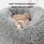 Soft PetTime plush nest mattress for dogs and cats, featuring a cozy, cushioned pet bed with a plush interior and raised edges.