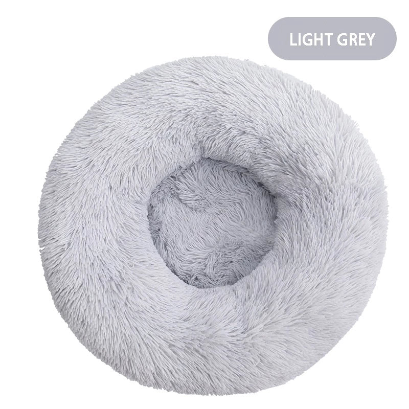 Soft plush pet nest mattress for dogs and cats by PetTime, cozy and comfortable bedding for small pets.