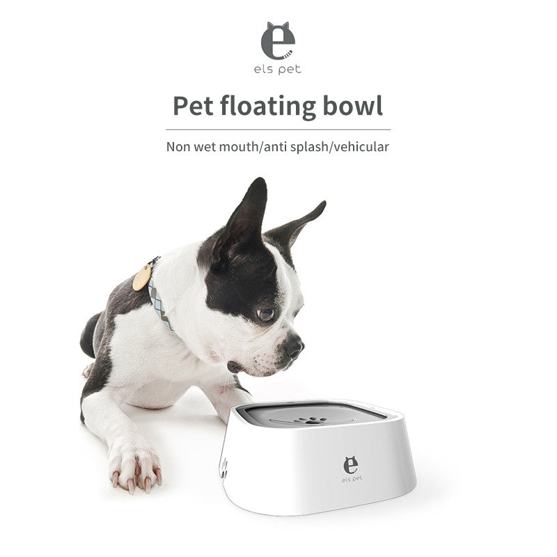 （Pet Time）Dog drinking bowl Anti splash pet floating bowl Car mounted floating water dispenser Anti overturn
