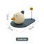 PetTime cat grabbing ball frame toy with colorful balls and frame for interactive play and entertainment.