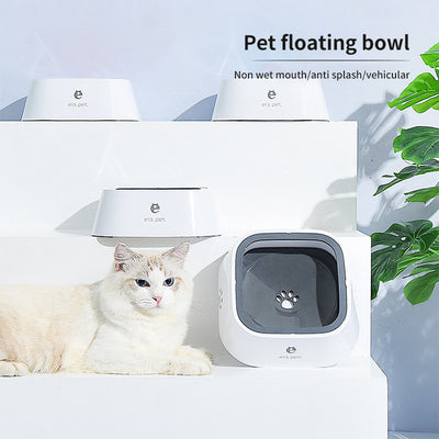 （Pet Time）Dog drinking bowl Anti splash pet floating bowl Car mounted floating water dispenser Anti overturn