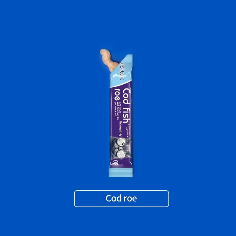 （Pet Time）Ishtar Cat Nutritional Snack Stick Weight Gain Supplement for Adult & Kitten Cats 16g