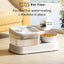 PetTime multifunctional automatic water dispenser for pets with a water bowl and filtration system, shown in a home setting.
