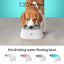 （Pet Time）Dog drinking bowl Anti splash pet floating bowl Car mounted floating water dispenser Anti overturn