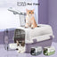 （Pet Time）Cat air box pet checked out travel portable portable cat cage cat bag dog car transport box